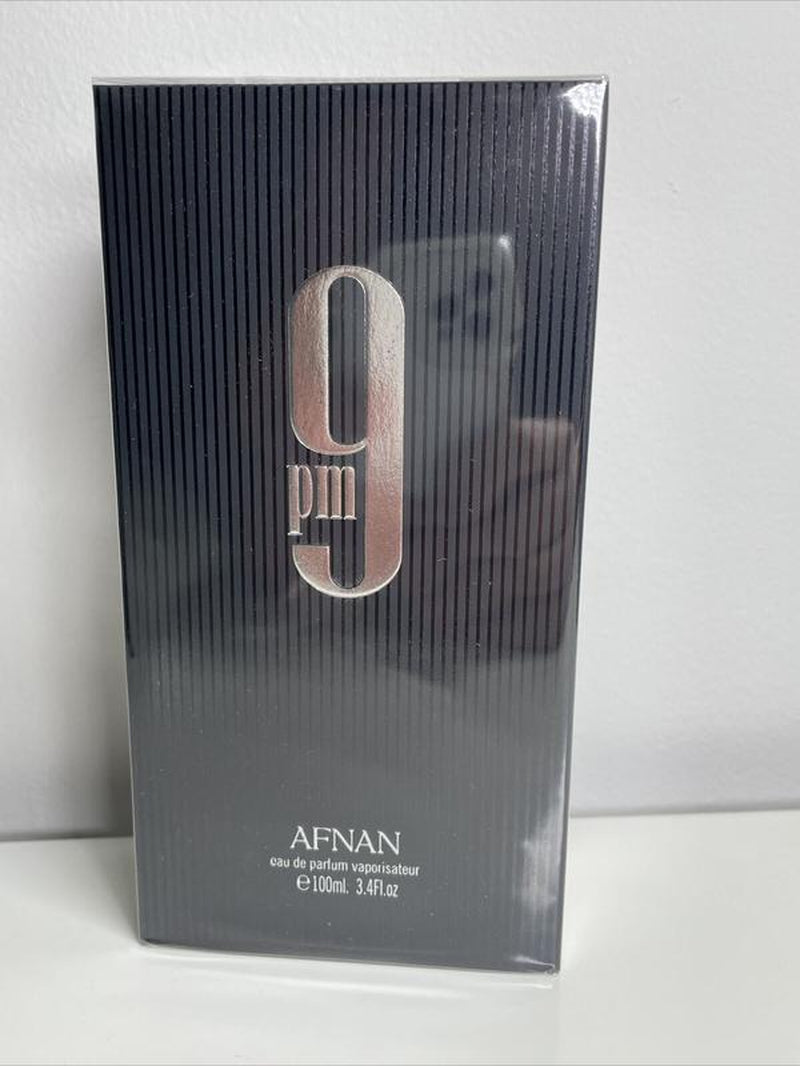 AFNAN 9 PM for Men Eau De Parfum Spray, 3.4 Ounce