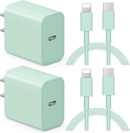 20W Iphone USB C Wall Charger with 6FT Super Fast Charger Cable Compatible with Iphone14/13/12/11/Xs/X,Ipad