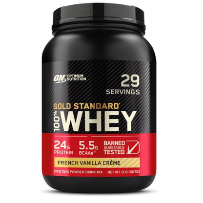 Optimum Nutrition Gold Standard 100% Whey Protein Powder 2 Lbs a Whey Healthcare Supplement