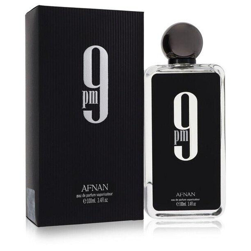 AFNAN 9 PM for Men Eau De Parfum Spray, 3.4 Ounce