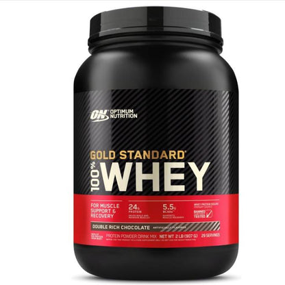 Optimum Nutrition Gold Standard 100% Whey Protein Powder 2 Lbs a Whey Healthcare Supplement